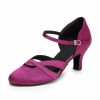 Dance Shoes | Women’s Ballroom Shoes Hollow-out High Heel Satin Indoor Solid Color Dance Shoes Black – Womens