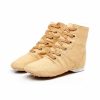 Dance Shoes | Women’s Jazz Shoes Flat Heel Canvas Indoor Solid Color Dance Shoes Nude – Womens