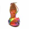 Dance Shoes | Women’s Latin Shoes High Heel Leatherette Indoor Dance Shoes Multicolor – Womens