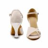 Dance Shoes | Women’s Latin Shoes High Heel Suede Faux Leather Indoor Solid Color Dance Shoes Nude – Womens