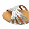 Dance Shoes | Women’s Latin Shoes Leatherette Indoor Solid Color Dance Shoes Gold – Womens