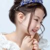 Flower Girl Accessories | Flower Girl Accessories Alloy Headpieces With Crystal Blue – Womens