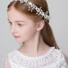 Flower Girl Accessories | Flower Girl Accessories Alloy Headpieces With Imitation Pearls/Rhinestones Silver – Womens