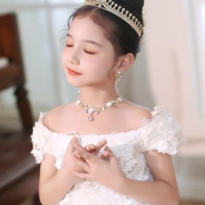 Flower Girl Accessories | Flower Girl Accessories Alloy Headpieces With Imitation Rhinestone (Sold in a single piece) Gold – Womens