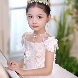 Flower Girl Accessories | Flower Girl Accessories Alloy Headpieces With Imitation Rhinestone (Sold in a single piece) Gold – Womens