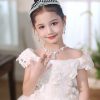 Flower Girl Accessories | Flower Girl Accessories Alloy Headpieces With Imitation Rhinestone (Sold in a single piece) Gold – Womens