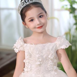 Flower Girl Accessories | Flower Girl Accessories Alloy/Rhinestones Headpieces With Rhinestones (Sold in a single piece) Silver – Womens