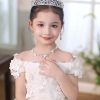 Flower Girl Accessories | Flower Girl Accessories Alloy/Rhinestones Headpieces With Rhinestones (Sold in a single piece) Silver – Womens