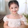 Flower Girl Accessories | Flower Girl Accessories Alloy/Rhinestones Headpieces With Rhinestones (Sold in a single piece) Silver – Womens