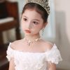 Flower Girl Accessories | Flower Girl Accessories Alloy/Rhinestones Headpieces With Rhinestones (Sold in a single piece) Silver – Womens