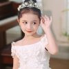 Flower Girl Accessories | Flower Girl Accessories Alloy/Rhinestones Headpieces With Rhinestones (Sold in a single piece) Silver – Womens