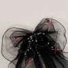 Flower Girl Accessories | Flower Girl Accessories Polyester Veils (Sold in a single piece) Black – Womens