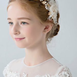 Flower Girl Accessories | Flower Girl Alloy Headbands/Hairpins/Headpieces Champagne – Womens