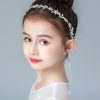 Flower Girl Accessories | Flower Girl Alloy Headbands/Headpieces With Beading Silver – Womens