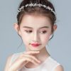 Flower Girl Accessories | Flower Girl Alloy Headbands/Headpieces With Beading Silver – Womens