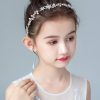 Flower Girl Accessories | Flower Girl Alloy Headbands/Headpieces With Beading Silver – Womens