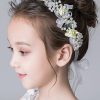 Flower Girl Accessories | Flower Girl Alloy Headbands/Headpieces With Beading White – Womens