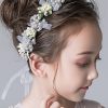 Flower Girl Accessories | Flower Girl Alloy Headbands/Headpieces With Beading White – Womens