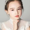 Flower Girl Accessories | Flower Girl Alloy Headbands/Headpieces With Flower (Sold in a single piece) As Picture – Womens