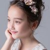 Flower Girl Accessories | Flower Girl Alloy Headbands/Headpieces With Flower/Sequin Gold – Womens