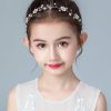 Flower Girl Accessories | Flower Girl Alloy Headbands/Headpieces With Imitation Pearls/Crystal Gold – Womens