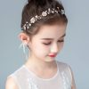 Flower Girl Accessories | Flower Girl Alloy Headbands/Headpieces With Imitation Pearls/Crystal Gold – Womens