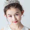 Flower Girl Accessories | Flower Girl Alloy Headpieces With Crystal/Rhinestones Silver – Womens