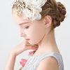 Flower Girl Accessories | Flower Girl Alloy Headpieces With Flower Gold – Womens