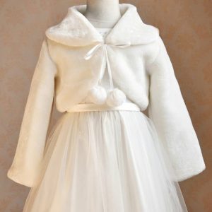 Flower Girl Accessories | Flower Girl Faux Fur Wraps As The Picture – Womens