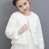 Flower Girl Accessories | Flower Girl Faux Fur Wraps White – Womens