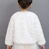 Flower Girl Accessories | Flower Girl Faux Fur Wraps White – Womens