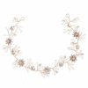 Flower Girl Accessories | Flower Girl Polyester/Alloy/Plastic Headpieces With Beading/Imitation Pearls/Rhinestones (Sold in a single piece) Gold – Womens