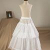 Flower Girl Accessories | Flower Girl Polyester/Tulle Full Gown Slip White – Womens