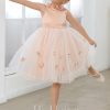 Flower Girl Dresses | A-line Scoop Knee-Length Satin/Tulle Flower Girl Dress As Picture – Girls