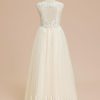 Flower Girl Dresses | A-line V-Neck Floor-Length Lace/Tulle Flower Girl Dress As Picture – Girls