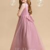 Flower Girl Dresses | Ball-Gown/Princess Scoop Floor-Length Tulle Flower Girl Dress As Picture – Girls