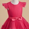 Flower Girl Dresses | Ball-Gown/Princess Scoop Knee-Length Tulle Flower Girl Dress As Picture – Girls