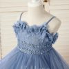 Flower Girl Dresses | Ball-Gown/Princess Square Floor-Length Lace/Tulle Flower Girl Dress As Picture – Girls