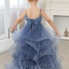 Flower Girl Dresses | Ball-Gown/Princess Square Floor-Length Lace/Tulle Flower Girl Dress As Picture – Girls