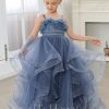 Flower Girl Dresses | Ball-Gown/Princess Square Floor-Length Lace/Tulle Flower Girl Dress As Picture – Girls