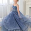 Flower Girl Dresses | Ball-Gown/Princess Square Floor-Length Lace/Tulle Flower Girl Dress As Picture – Girls