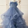 Flower Girl Dresses | Ball-Gown/Princess Square Floor-Length Lace/Tulle Flower Girl Dress As Picture – Girls