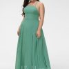 Formal & Evening | A-line Square Floor-Length Chiffon Evening Dress As Picture – Womens