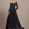 Formal & Evening | Trumpet/Mermaid Asymmetrical Illusion Floor-Length Lace Chiffon Evening Dress With Sequins As Picture – Womens