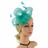 Hats | Classic Bowknot Mesh Cocktail/Kentucky Derby Fascinators With Clip/Headband Green – Girls