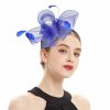 Hats | Classic Bowknot Mesh Cocktail/Kentucky Derby Fascinators With Clip/Headband Green – Girls