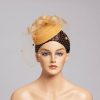 Hats | Elegant Flower Cocktail/Kentucky Derby/Ladies Day Pillbox Hats/Fascinators With Clip Pink – Girls