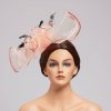 Hats | Elegant Flower Mesh Tea Party/Cocktail/Kentucky Derby Fascinators With Clip Dark Navy – Girls