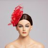 Hats | Elegant Flower/Pearl Mesh Cocktail/Kentucky Derby/Ladies Day Fascinators With Clip Beige – Girls