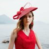 Hats | Elegant Kentucky Derby/Ladies Day Saucer Hats/Cocktail Hats/Fascinators With Headband As The Picture – Girls